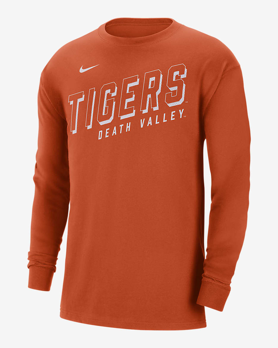 Clemson nike dri fit long sleeve hotsell